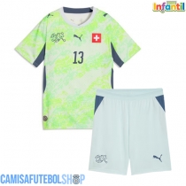Camisa de time de futebol Suíça Ricardo Rodriguez #13 Replicas 2º Equipamento Infantil Mundo 2026 Manga Curta (+ Calças curtas)